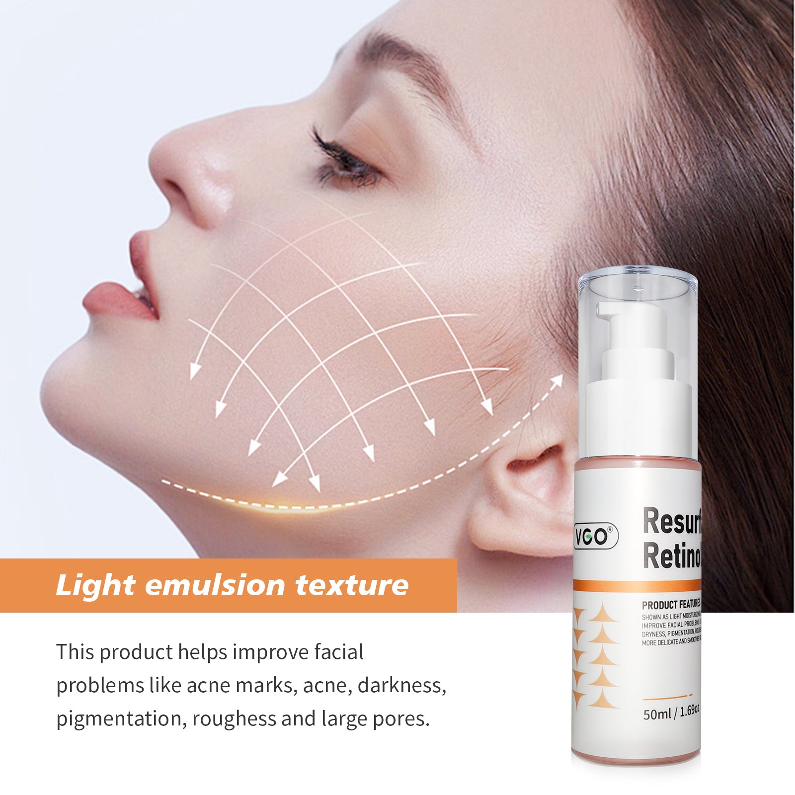 Skin transformation from retinol use