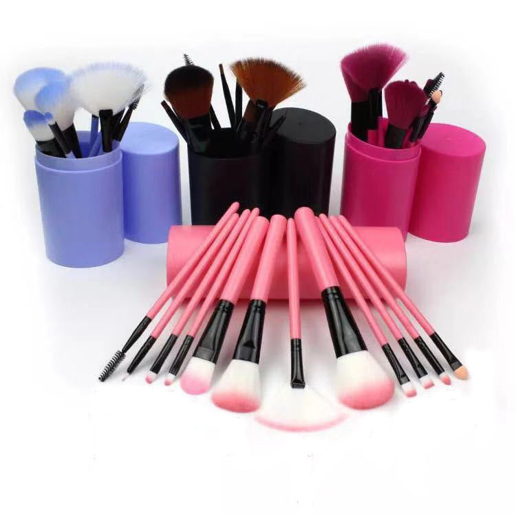 soft bristle foundation brush from 12pcs set

