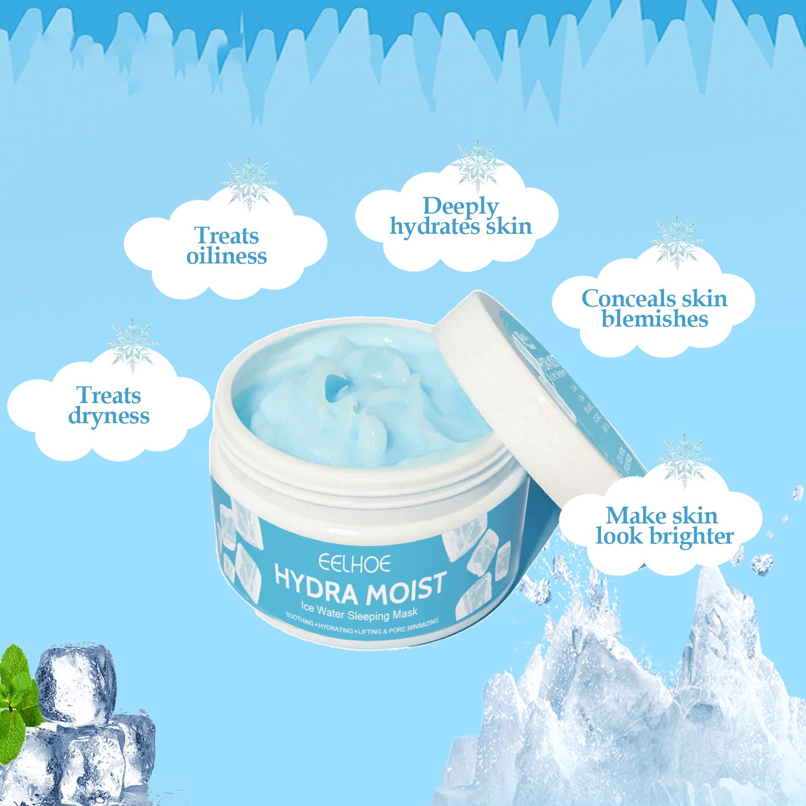 
Restorative face mask for glowing skin