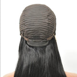 Thin invisible lace human hair wig