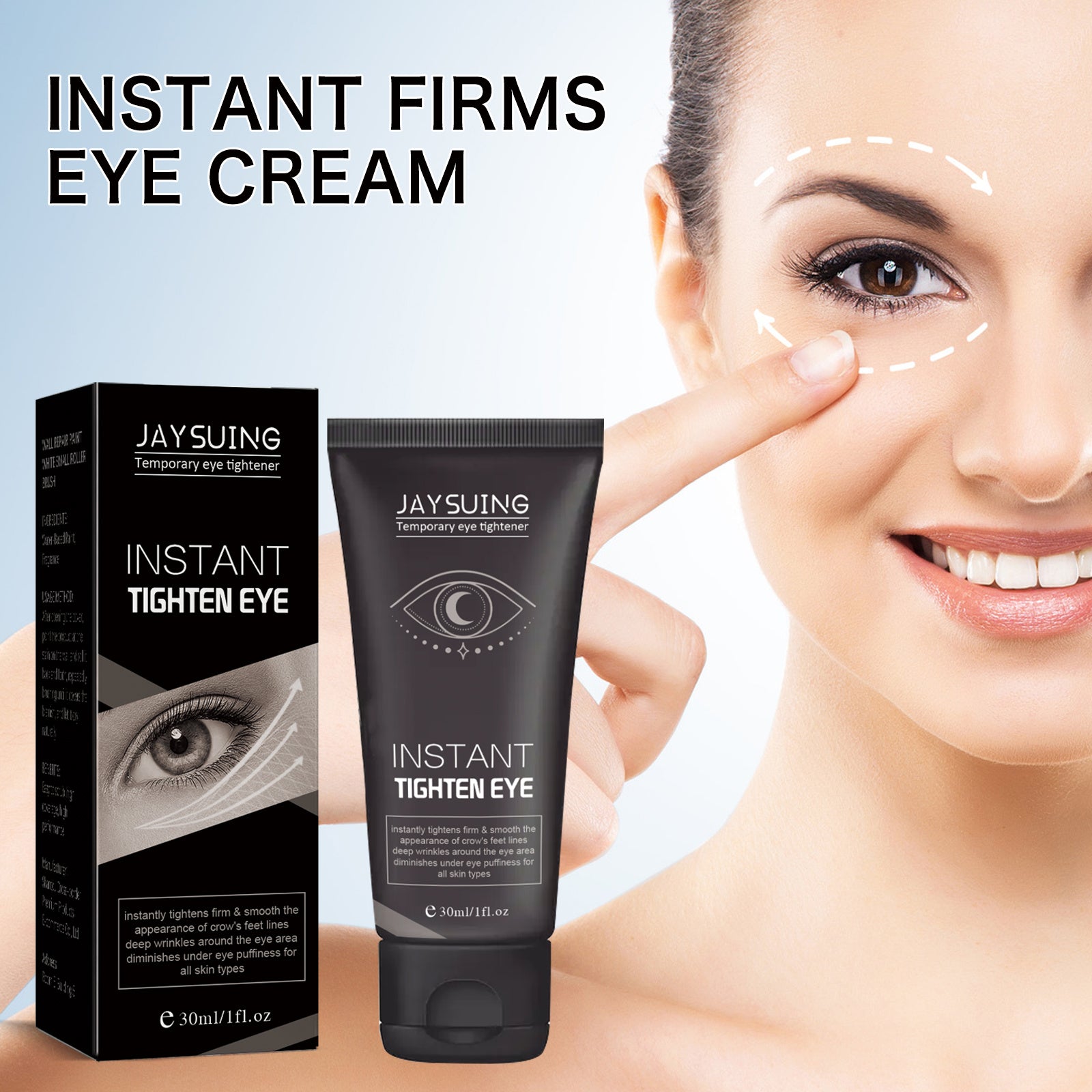Jaysuing eye cream packaging front view