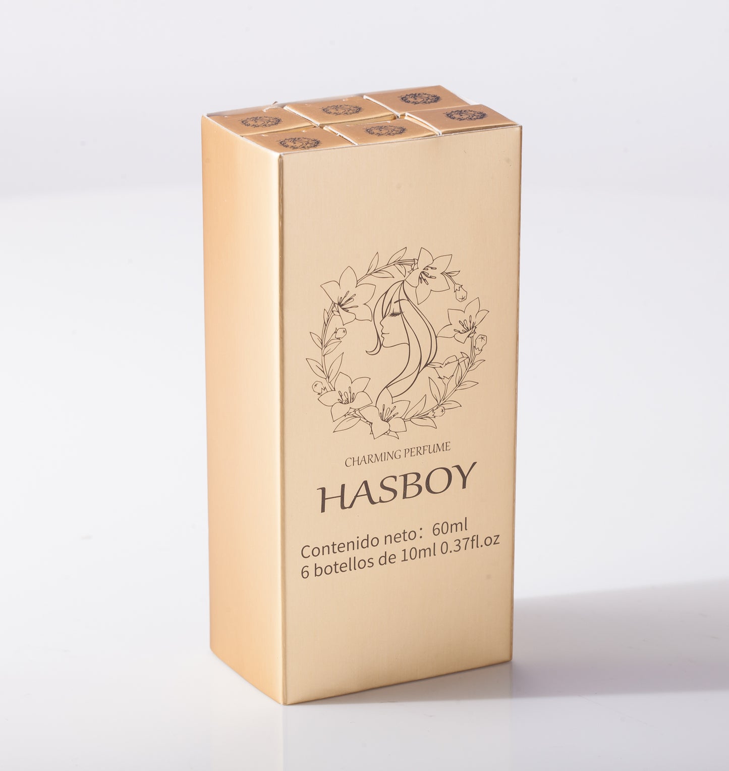 Modern perfume display for women