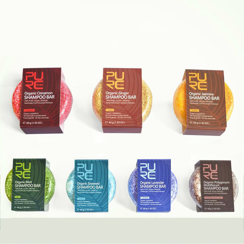 Herbal dandruff treatment soap for men and women