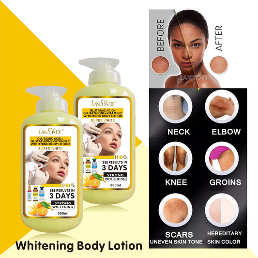 Body lotion with Glutathione and Vitamin C