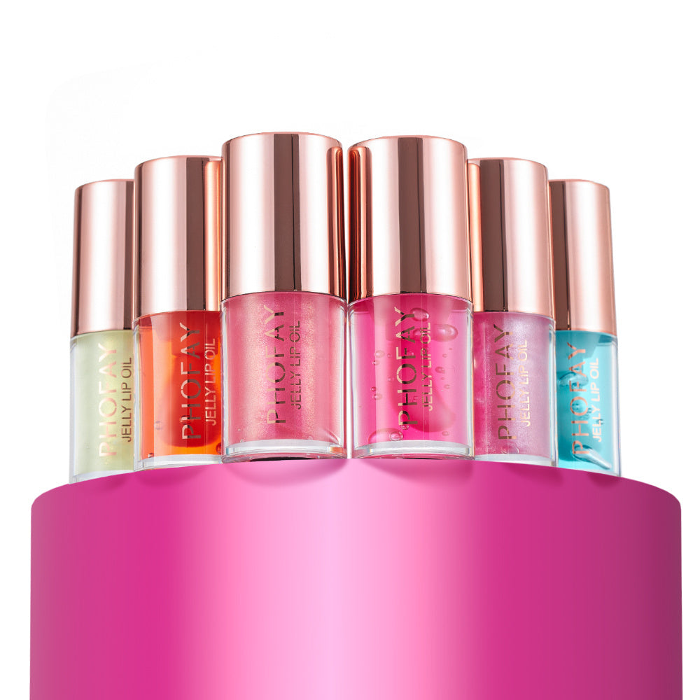 PHOFAY Lip Oil product in natural lighting

