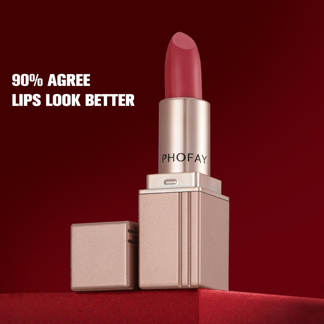 Smudge-Proof Matte Lipstick by PHOFAY