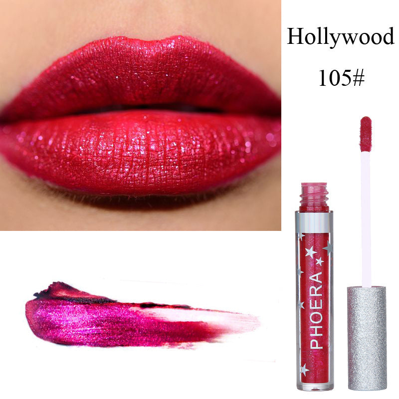 Moisturizing glitter lip gloss