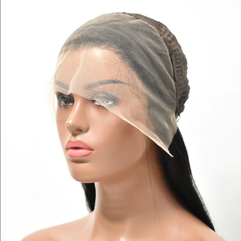Realistic HD lace front human hair wig