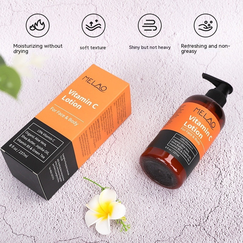 Dermatologist-tested Vitamin C lotion