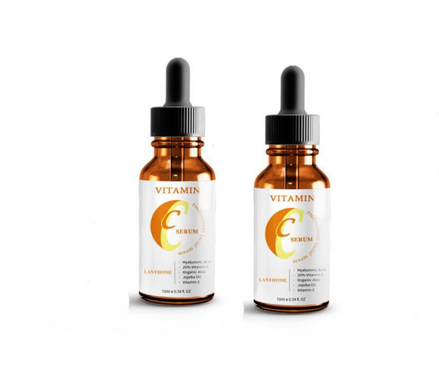 Facial serum skincare routine