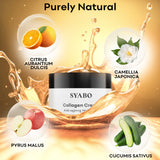 Wrinkle-reducing face cream with gold particles