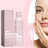 Hair identifier spray for women face shaving