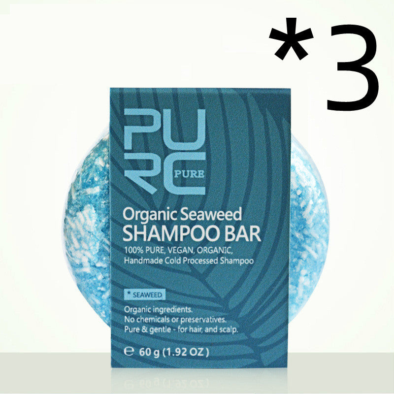 Organic hair soap bar for revitalizing dull hair
