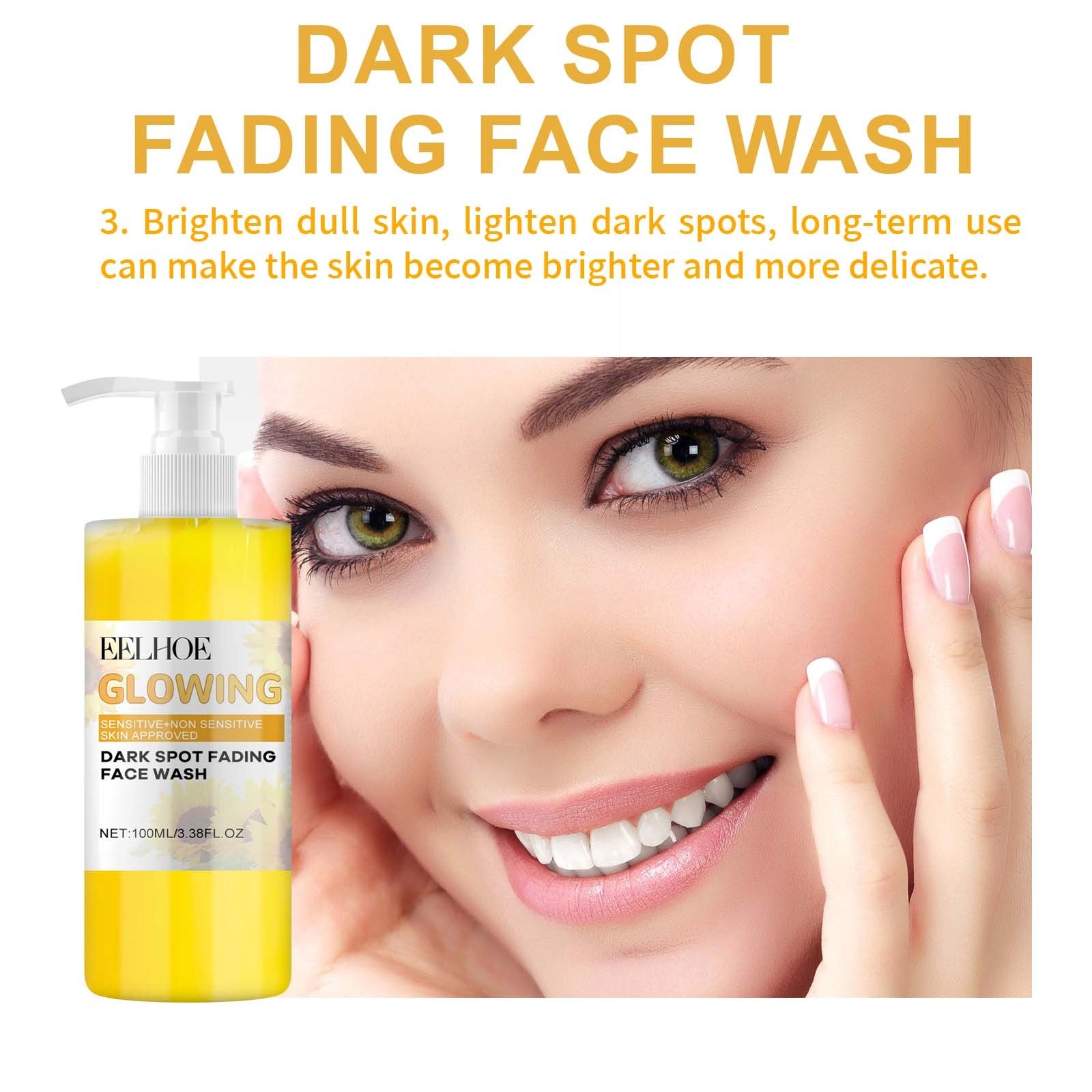 Deep cleansing turmeric face wash by Eelhoe