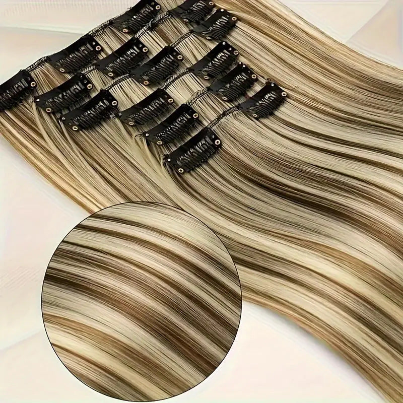 Reusable clip in hairpieces for women – Holdbalance brand