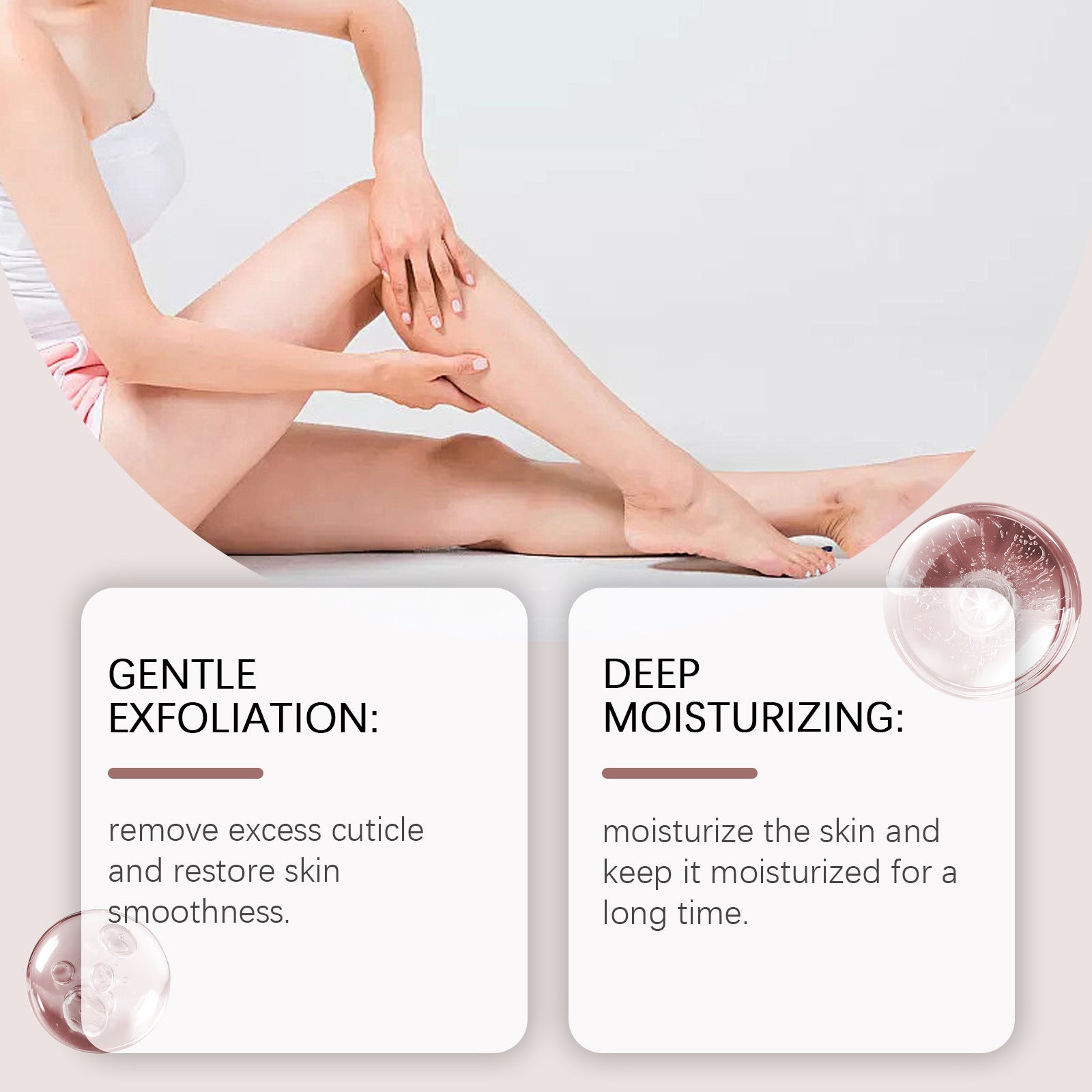 body exfoliator with shea and sugar