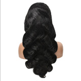 Single donor body wave wig with natural hairline