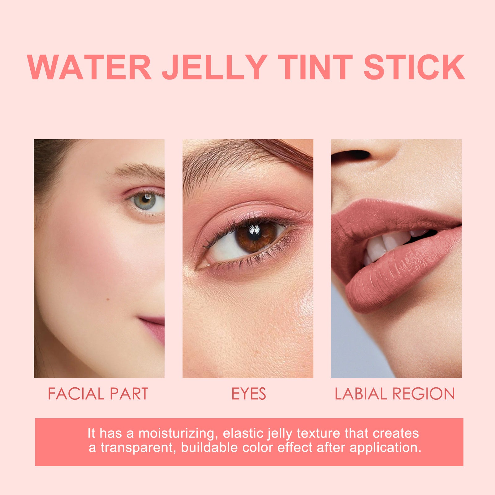 Fresh and dewy makeup finish using EELHOE