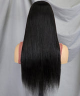 6x4 pre-plucked wig for Black women with transparent lace
