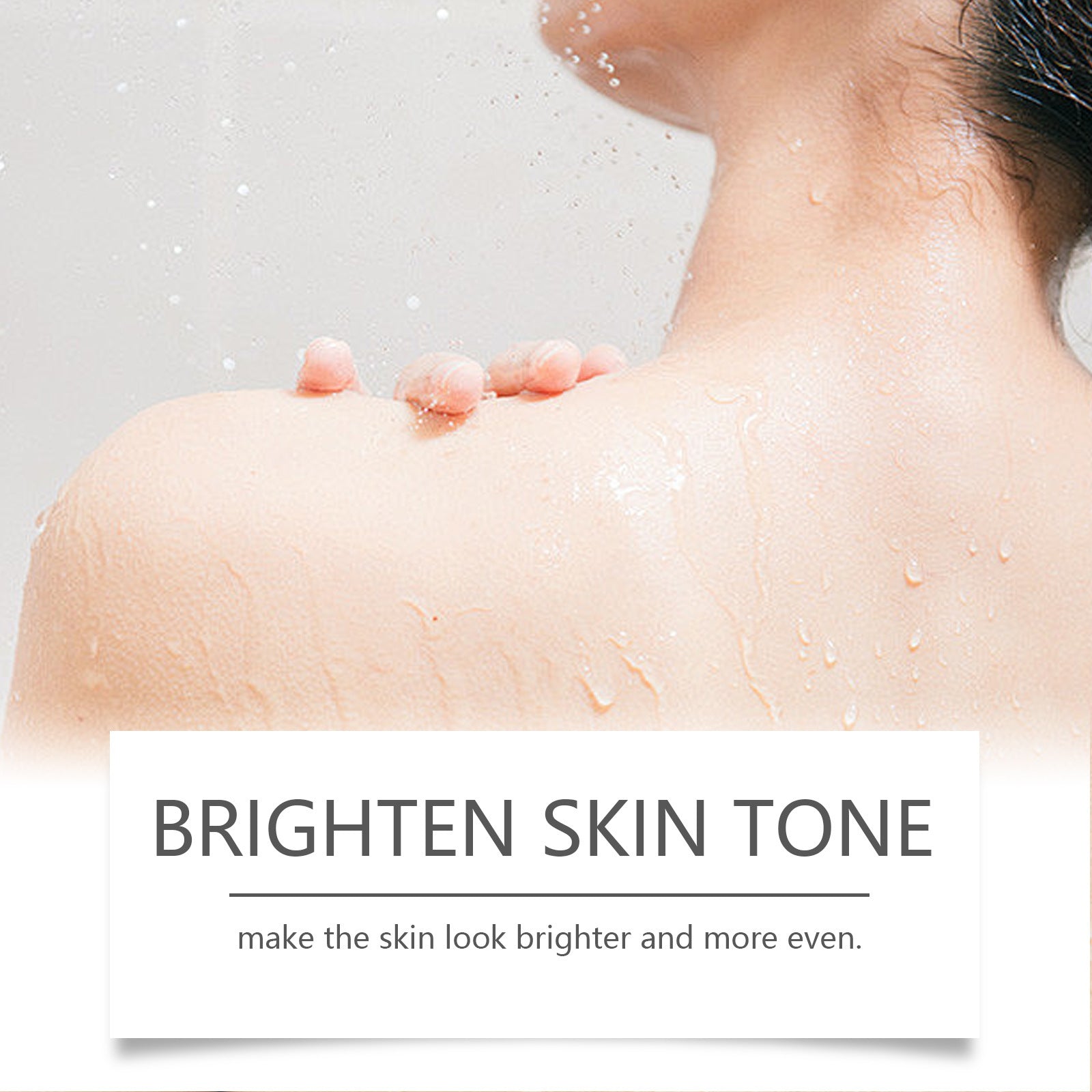 soft skin after shea scrub
