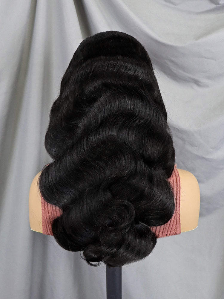 Natural-looking lace closure wig for everyday wear