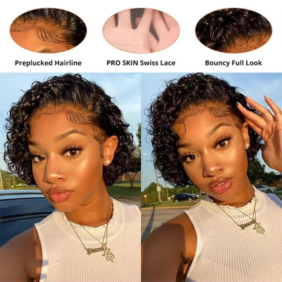 High-quality lace frontal finish
