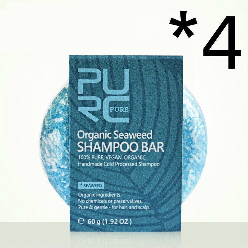 Natural anti-dandruff treatment in solid form