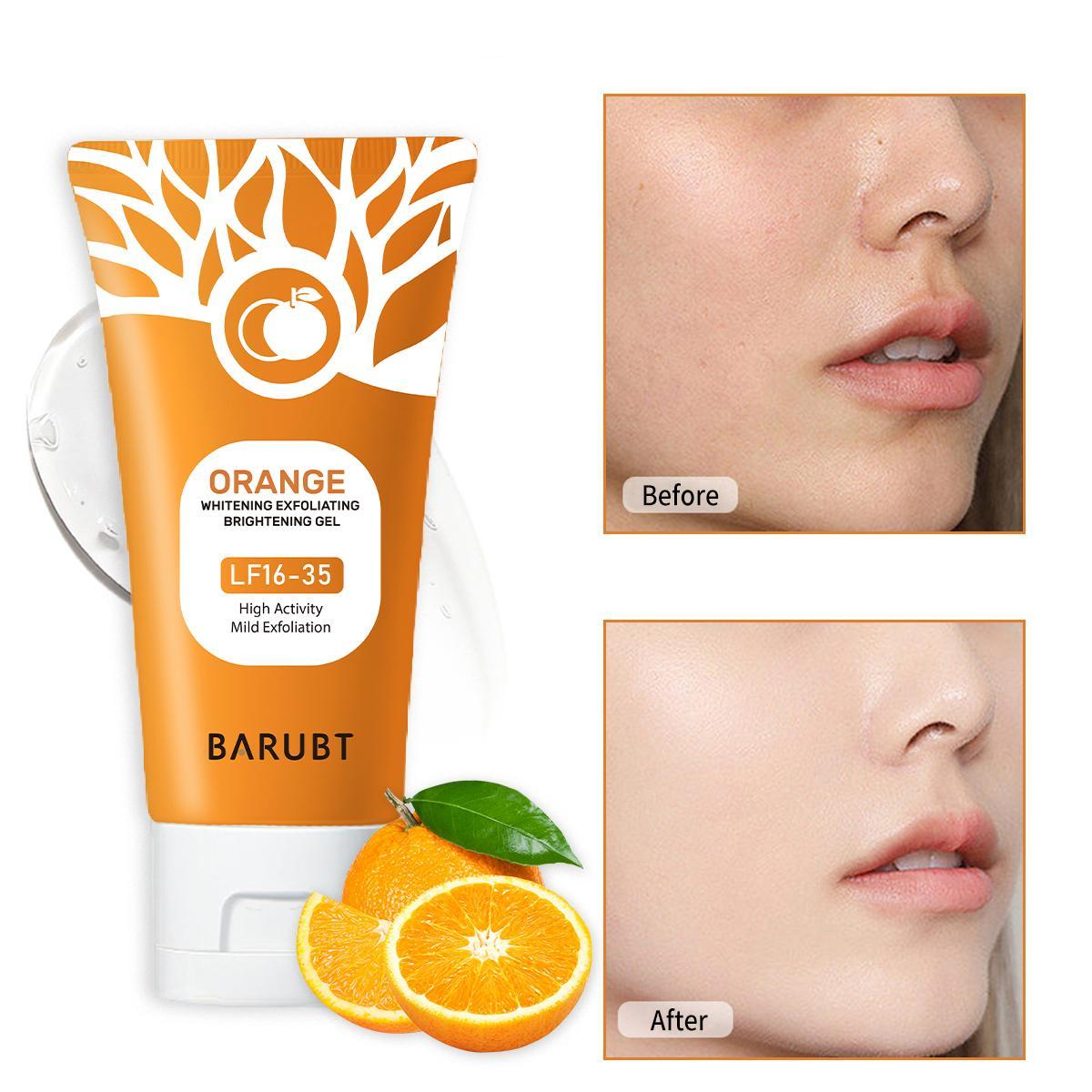 Refreshing gel exfoliant texture