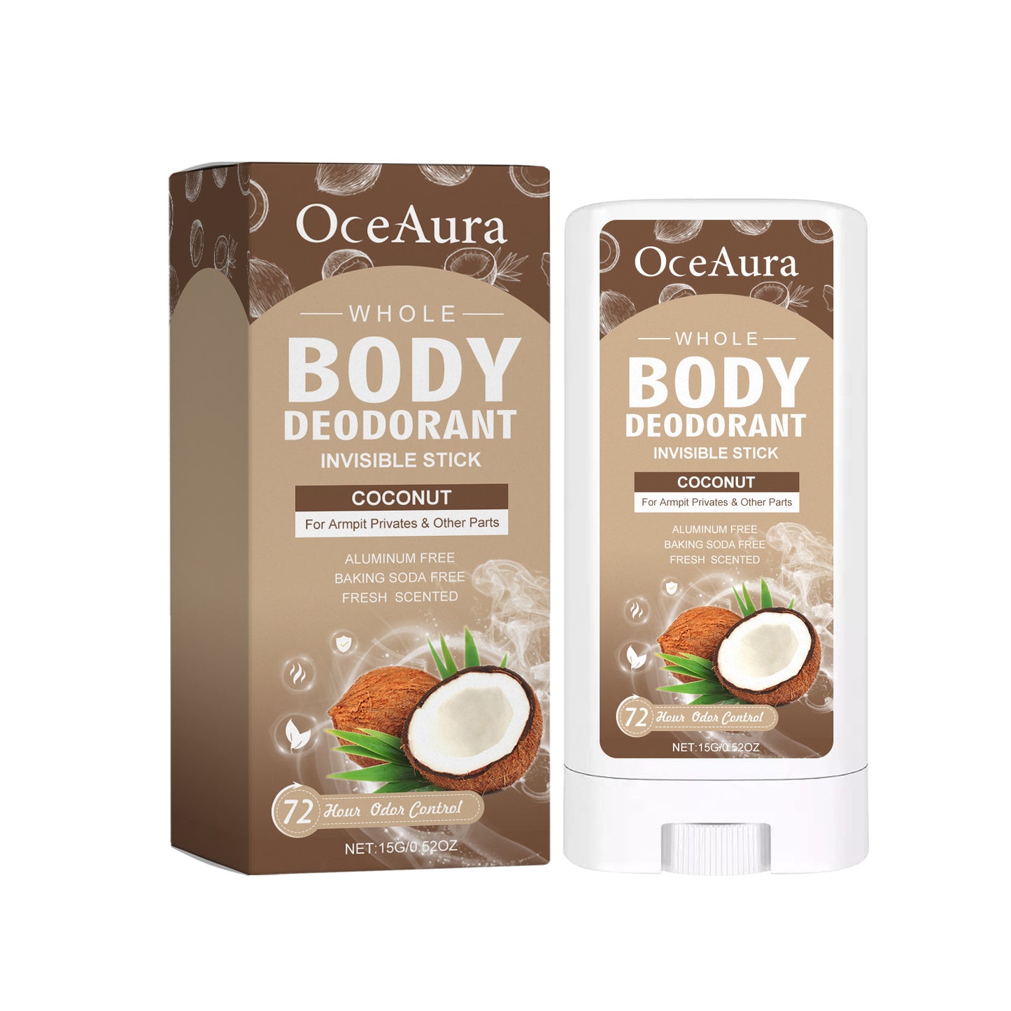 Vegan and cruelty-free deodorant