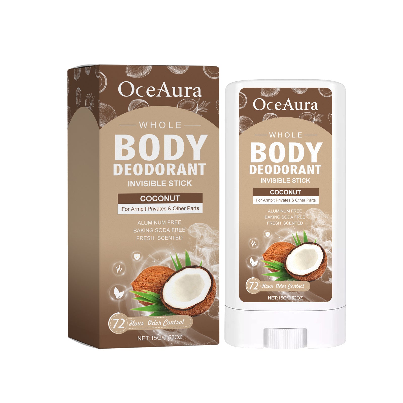Vegan and cruelty-free deodorant