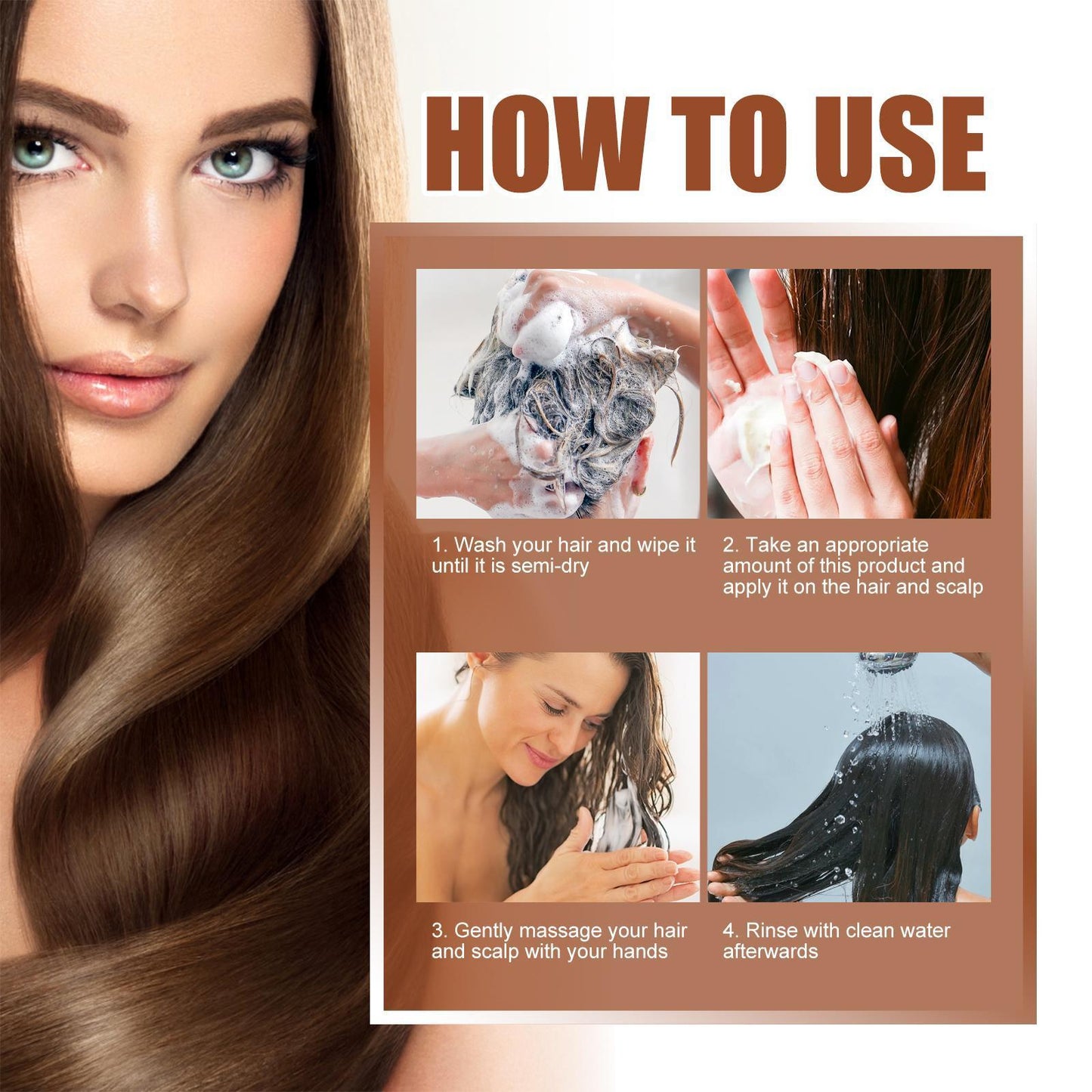 Applying Batana Oil to scalp