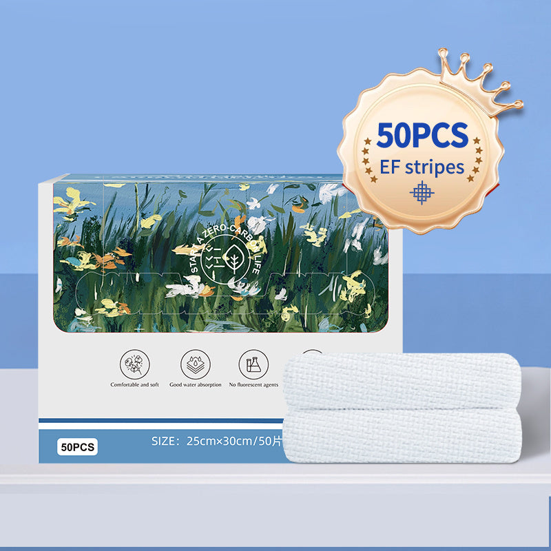 Eco-friendly disposable skincare towel