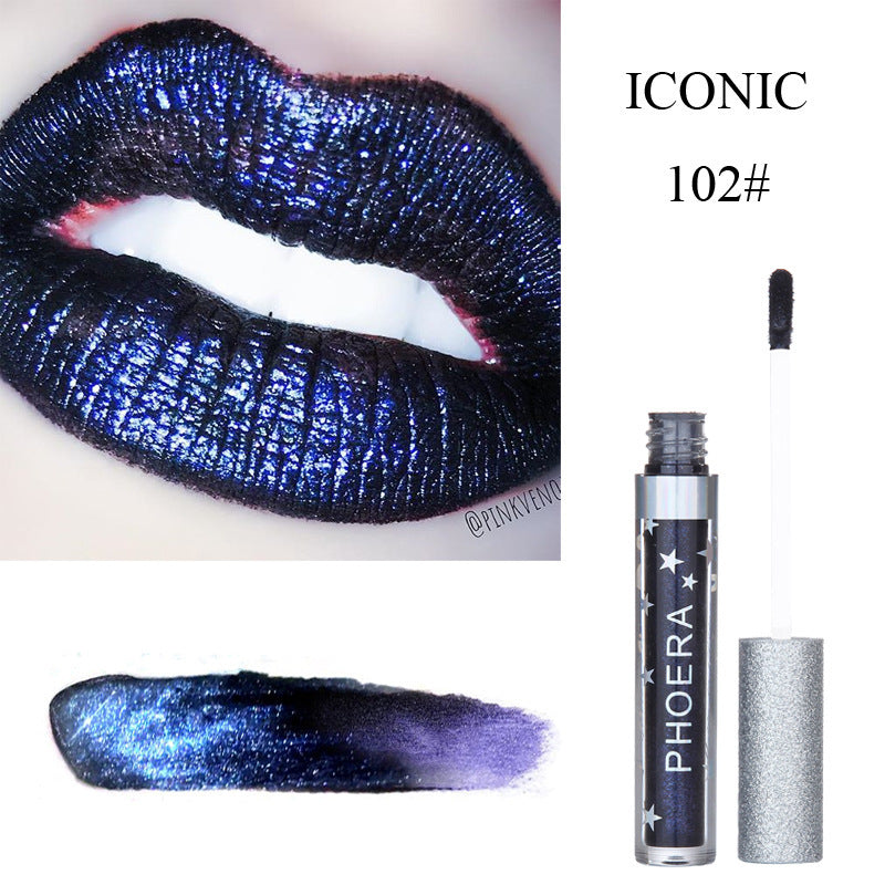 High-shine lip color set