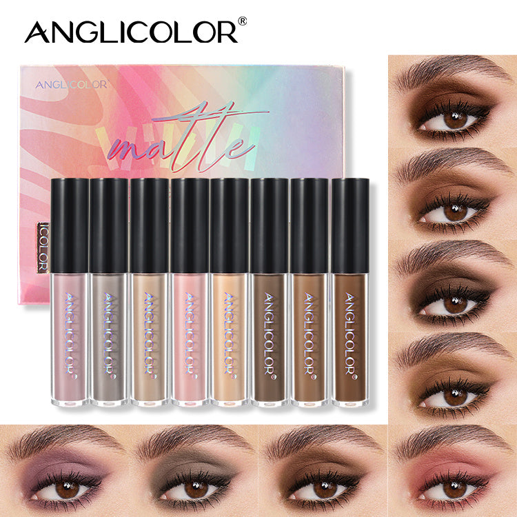 Full glam look using eyeshadow set
