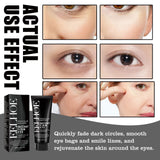 Applying EELHOE eye cream to under-eye area