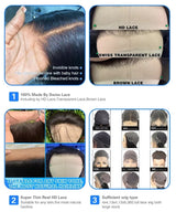 Luxurious raw hair wig with full volume and seamless blend