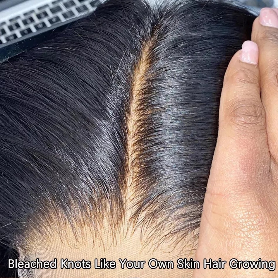 High density 6x4 human hair wig