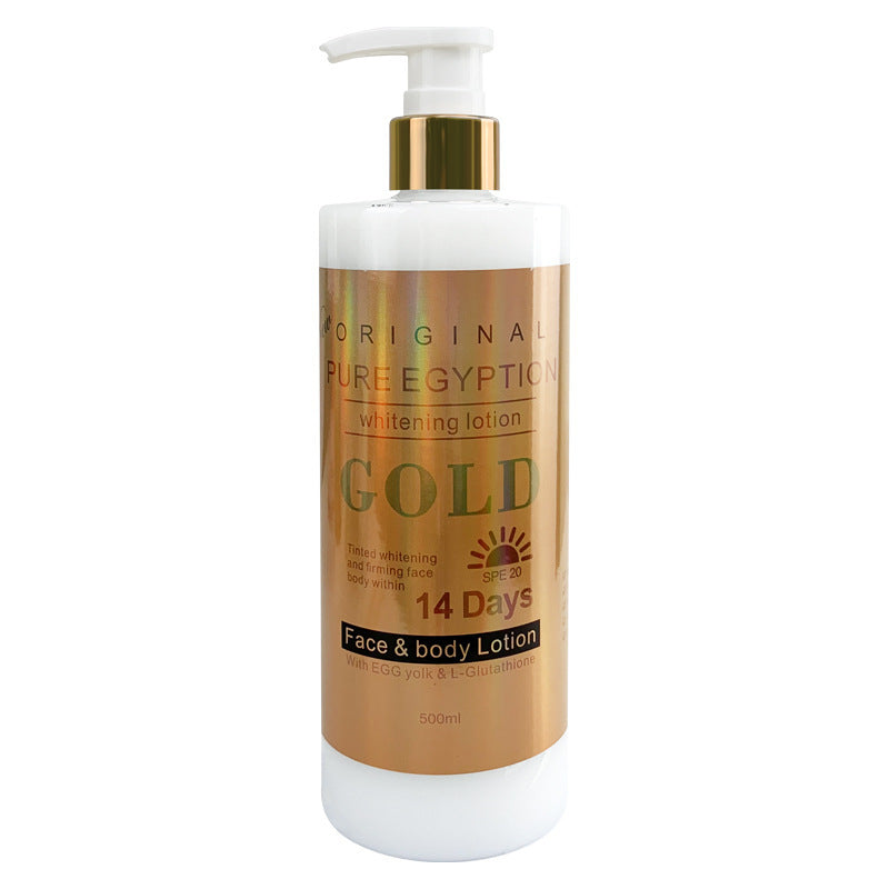 Glowing skin with nourishing body lotion