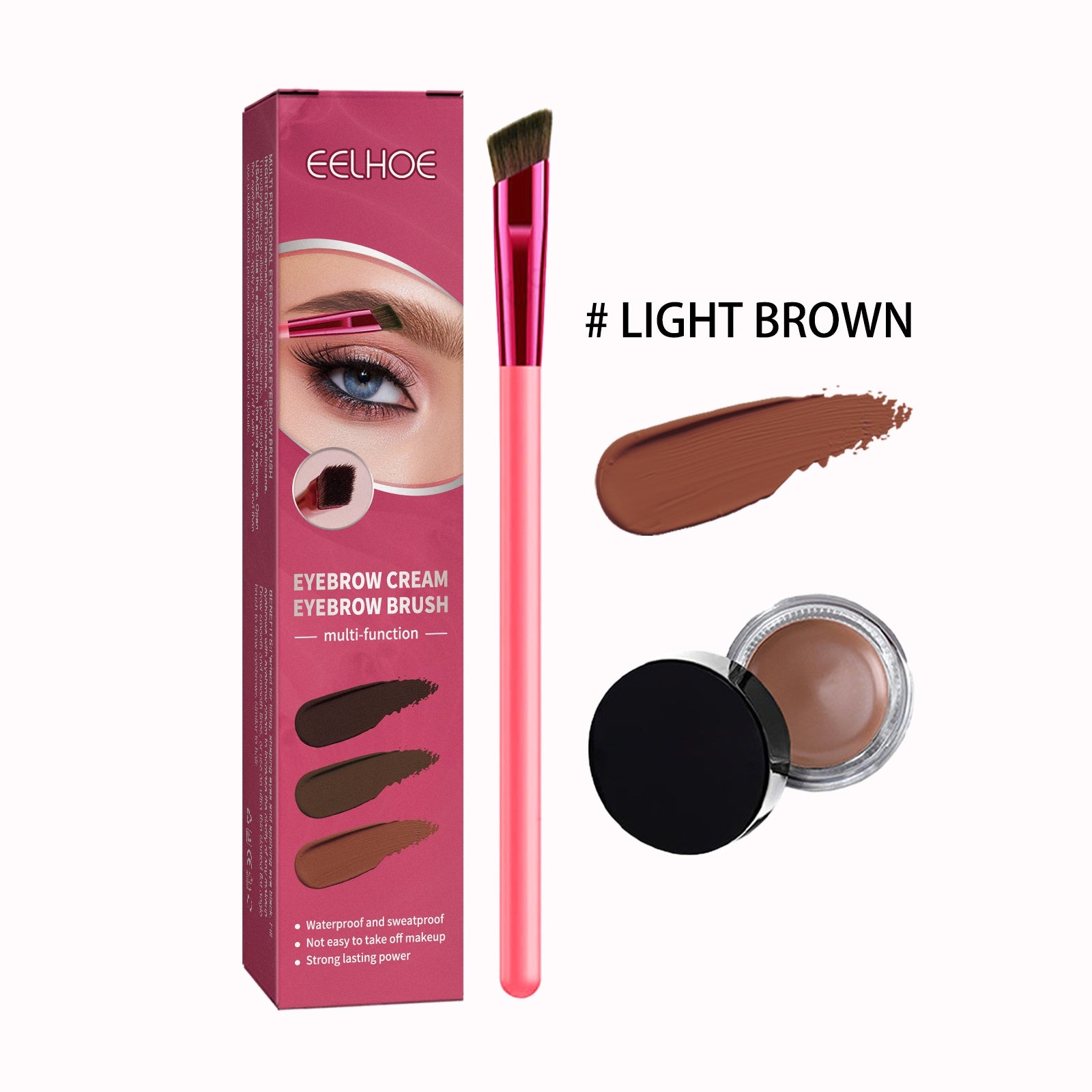 Brush set for beginner and pro makeup users