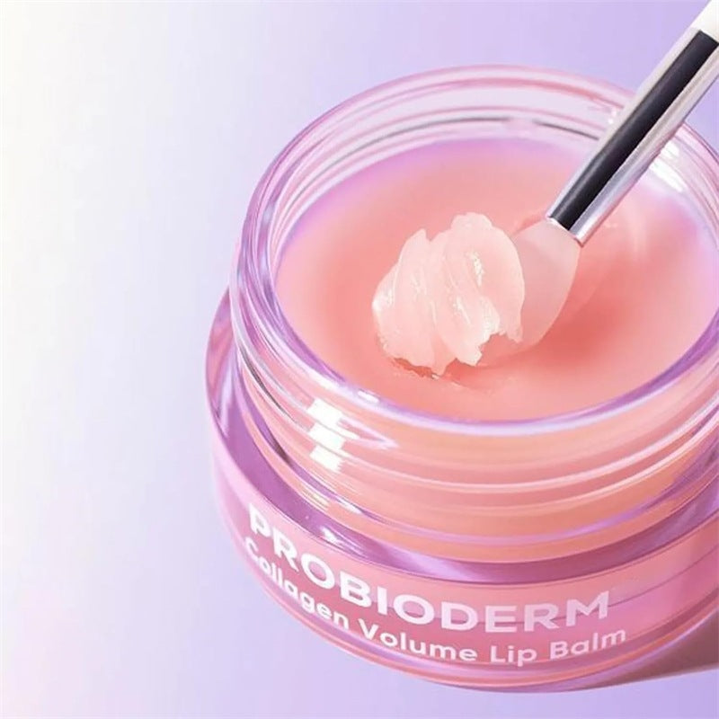 probiotic lip balm on white background