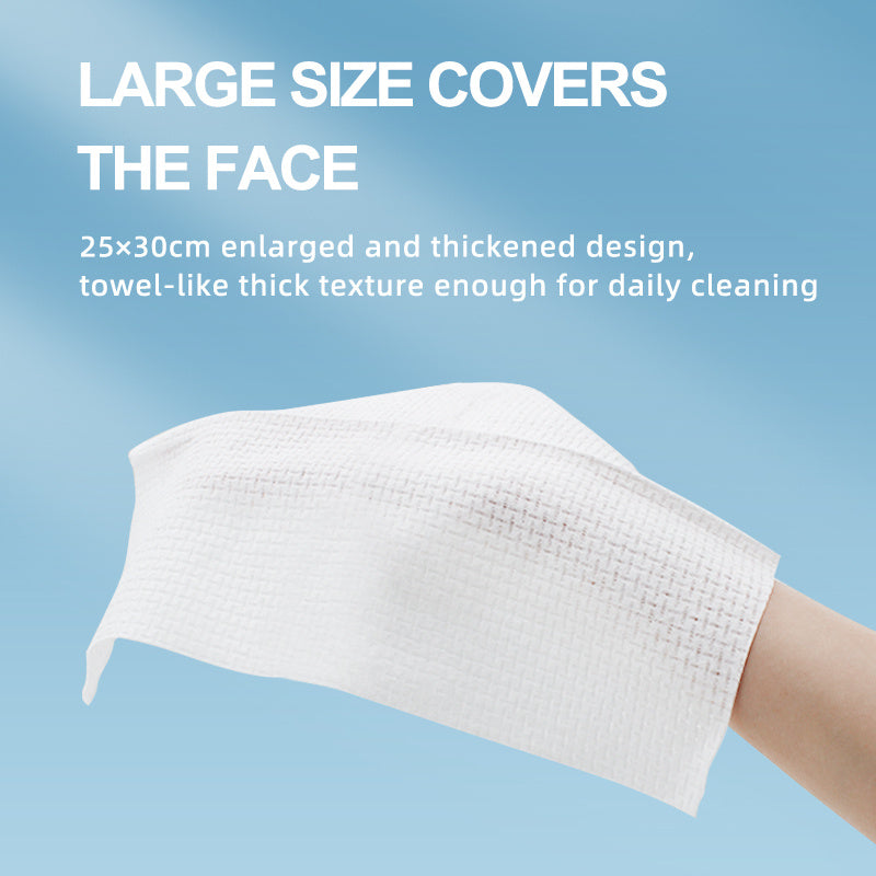 Gentle cleansing towel for face