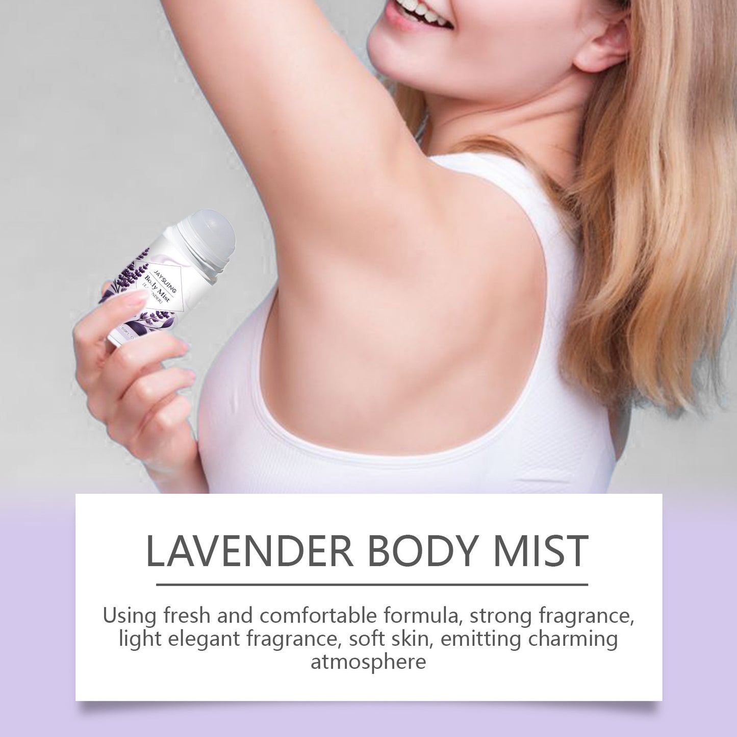 Natural deodorant and cleanser with lavender