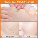 Facial exfoliator removing impurities