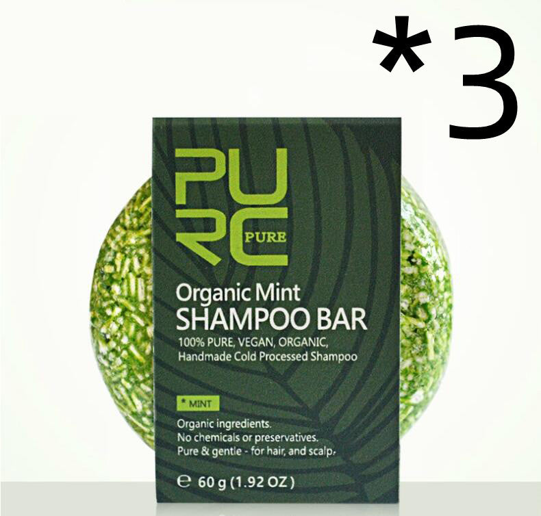 Ginger shampoo bar preventing hair thinning