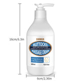 Natural hip moisturizing cream