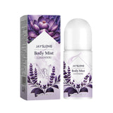 Natural skincare set with lavender body products