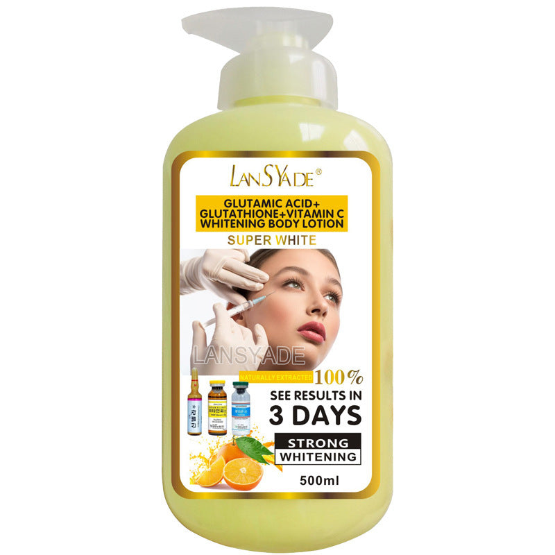 Glutathione lotion for glowing skin
