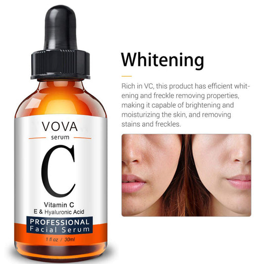 Vitamin C facial serum bottle