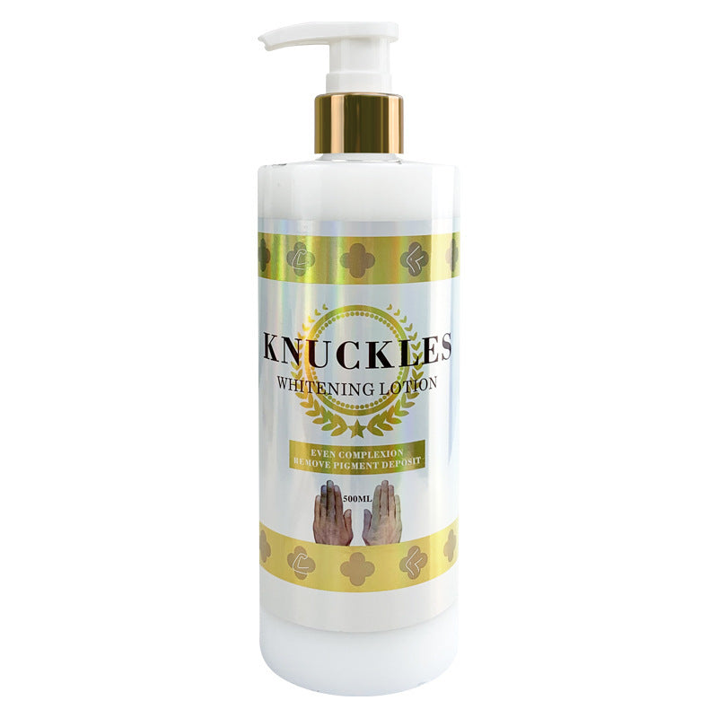 Hand applying nourishing lotion to dry skin