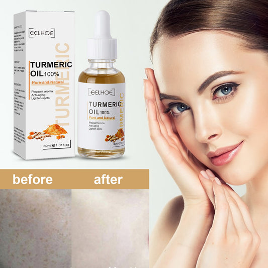 Natural turmeric serum for brighter skin